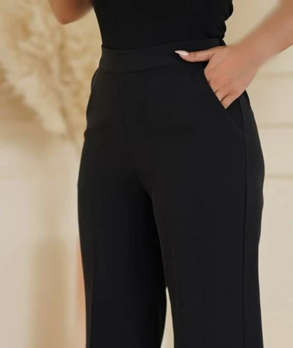 شلوار واید گاباردین ترک کد 30144