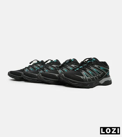 کفش کتانی بزرگ پا مشکی آبی سالومون Salomon X ULTRA