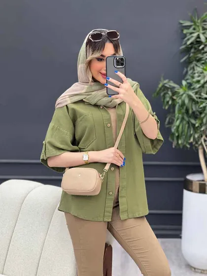مانتو دو جیب ژینا