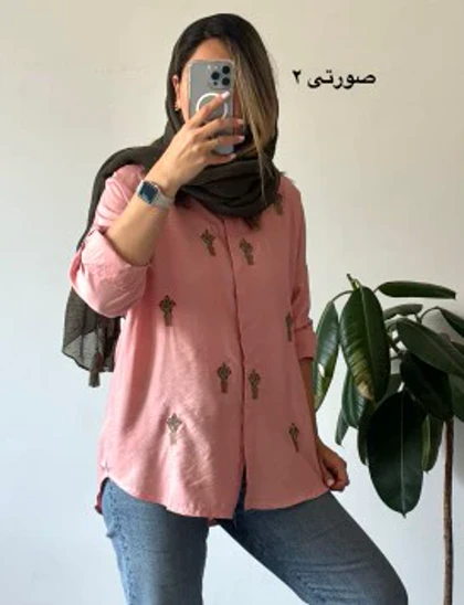 شومیز مانتویی پاپیروس