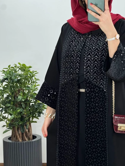 مانتو مجلسی سوزندوزی حیفا