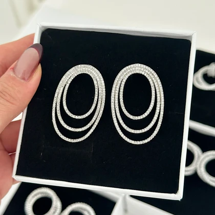 گوشواره زنانه تنیسی کد 861