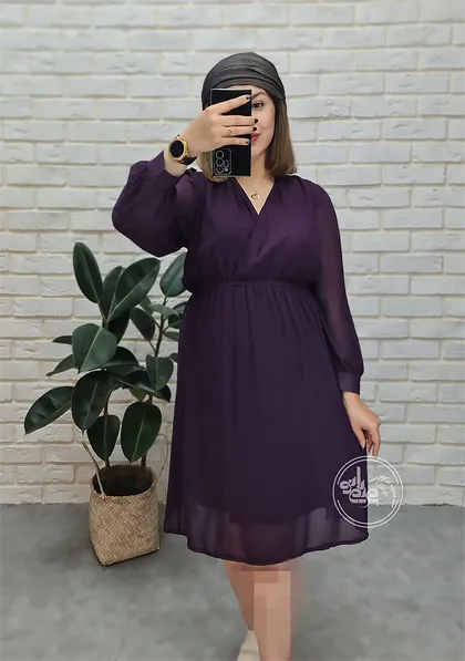 پیراهن حریر آیما