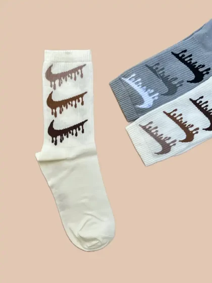 جوراب ساق بلند طرح نایک ورزشی یونیسکس