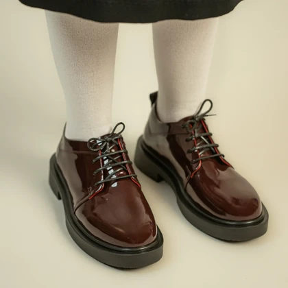 کفش لوفر زنانه چرم کروکو مدل سناتور