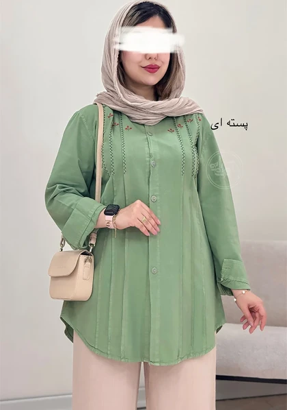 مانتو گلدوزی مهسا