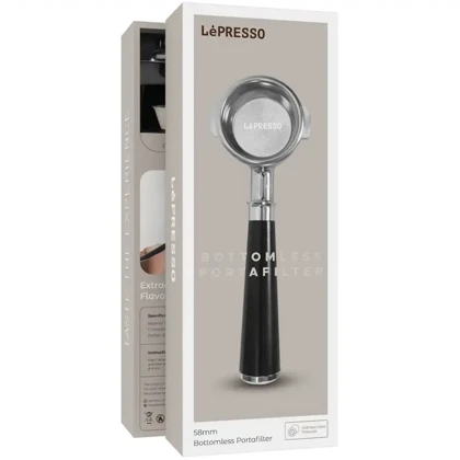 پرتافیلتر لپرسو LePresso مدل LPCFFBP0083BK بدون ته 58 میلی متری