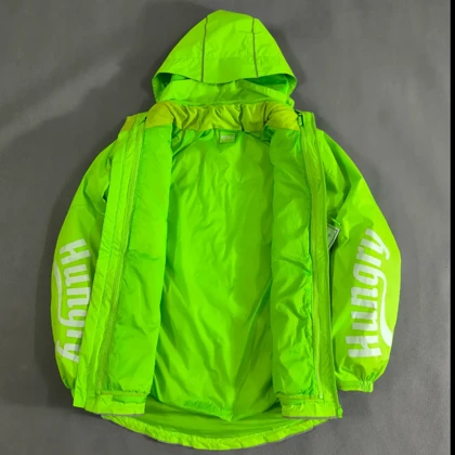 SIZE M-S کاپشن دوپوش گورتکس استوک اورجینال از برند Hungry (دو کاپشن در یک کاپشن)