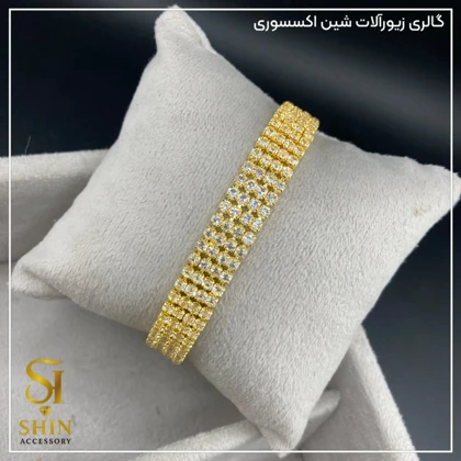 دستبند زنانه استیل کد dz10023
