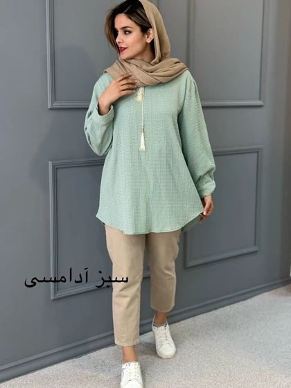 مانتو شومیزی پفکی