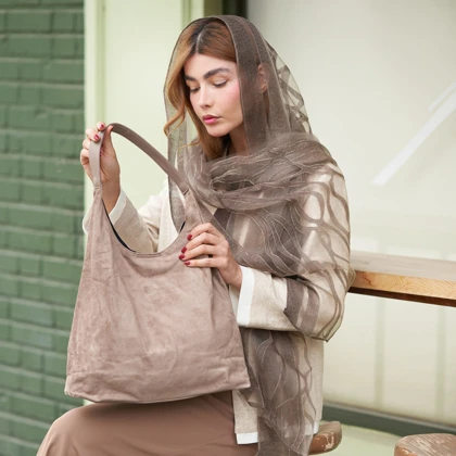 کیف جیر بند چرمی هوبو 50142