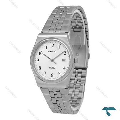 ساعت کاسیو MTP-B145D-7BV مردانه سیلور صفحه سفید Casio-7454-U