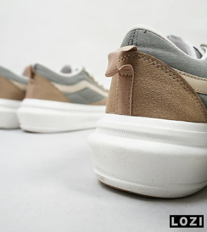کفش اسنیکرزمردانه قهوه ای خاکستری ونس VANS