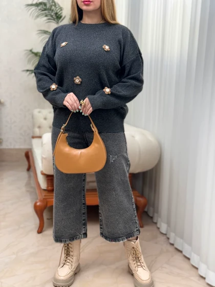 تونیک بافت گل 3542