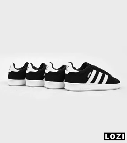 کفش کتانی مردانه مشکی ADIDAS Campus