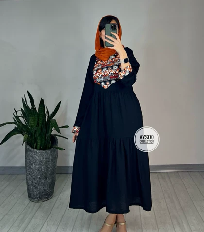 پیراهن مانتویی طناز