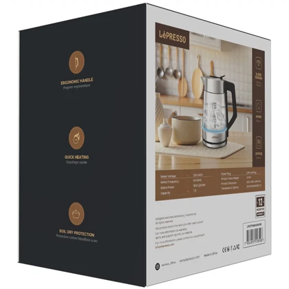 کتری برقی لپرسو LePresso مدل LPCFFM0008 چند دمایی