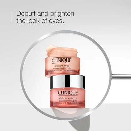 کرم دور چشم آبرسان کلینیک مدل All About Eyes rich | CLINIQUE All About Eyes Hydrating Eye Cream