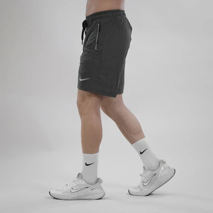 شلوارک ورزشی مردانه نایک مدل Dri Fit-8073 طوسی تیره