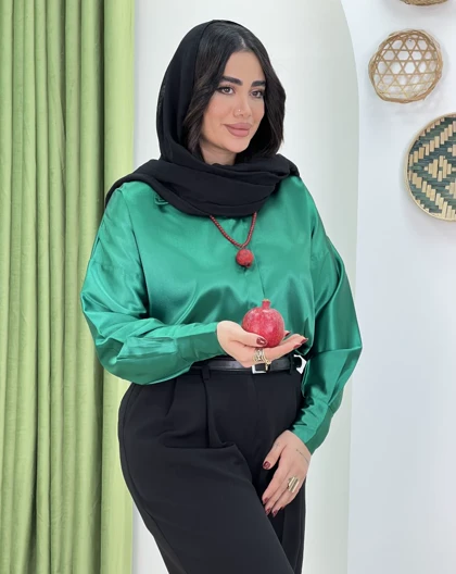شومیز ساتن آتوسا(73)کد:4654