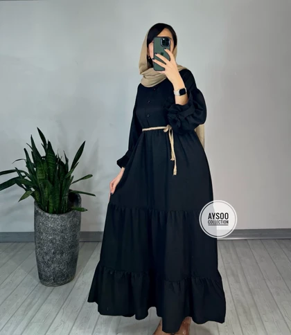 پیراهن مانتویی آرام