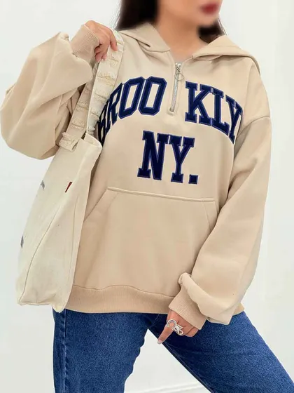 هودی یقه زیپ Brooklyn