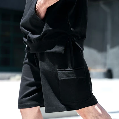 شلوارک مشکی زیگ zig مدل Kargo