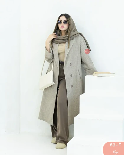 مانتو دانشجویی دیپلمات 7502