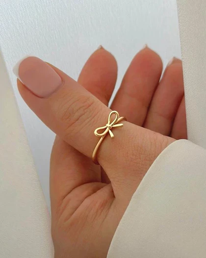 انگشتر ظریف پاپیون CM