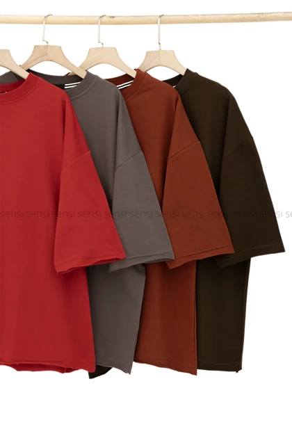 تیشرت لانگ ماکان کثیف دوزی کد1005290