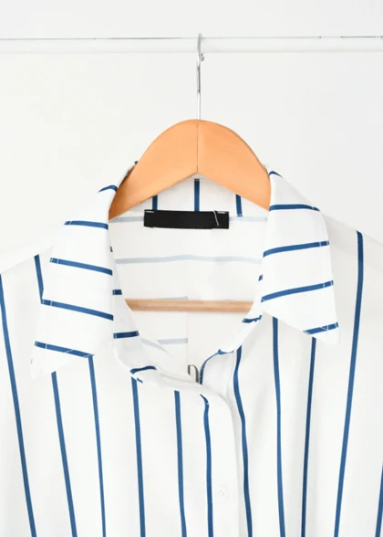 شومیز ساتن راه راه