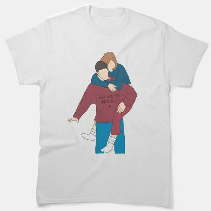 تیشرت friends طرح Ross Gellar and Rachel Green Classic کد 107631