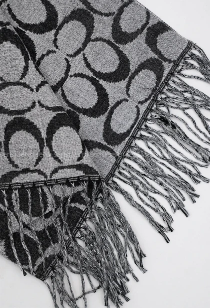 شال بافت موهری COACHکد1005159