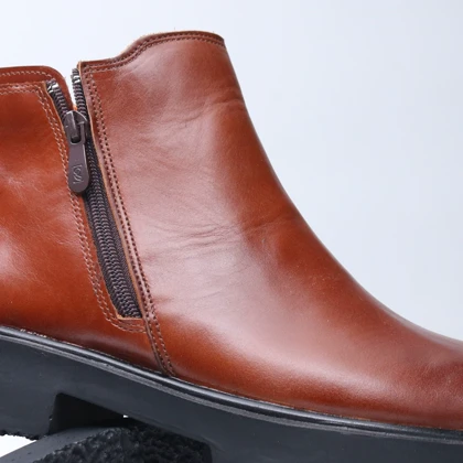 نیم بوت چرم هرمس کد 121537