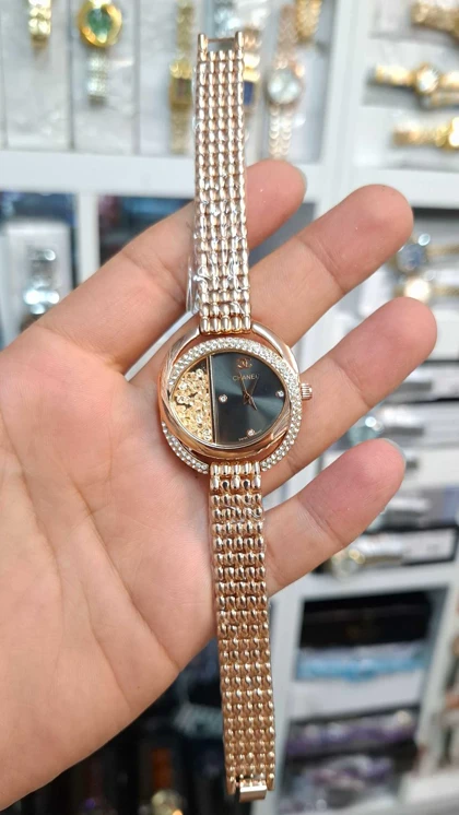 ساعت مچی زنانه چنل Chanel موتور کوارتز باکیفیت و طراحی زیبا