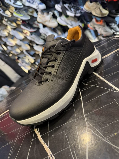 کفش چرم کلارک بندی هورش کت