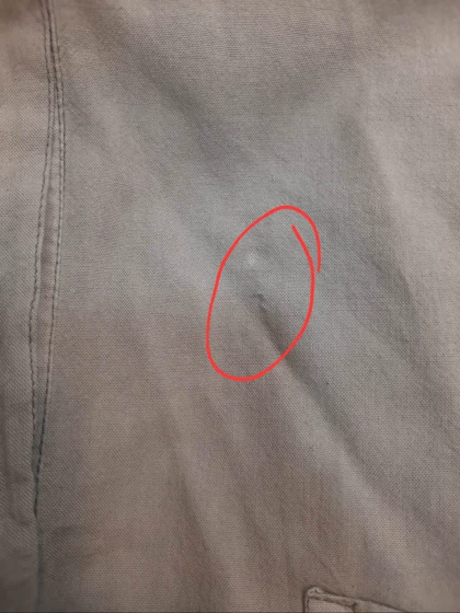 مانتو لینن جیب پایین ( دارای ایراد جزئی )