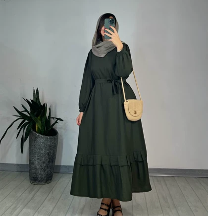 پیراهن مانتویی دل آرا 6