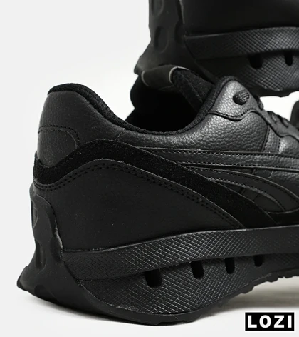 کفش کتانی مردانه مشکی ASICS gel extreme 33