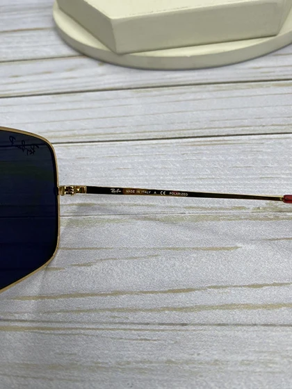 عینک آفتابی Ray-Ban مدل RB 1971 فریم فلزی، عدسی کریستال پلاریزه با استاندارد UV400