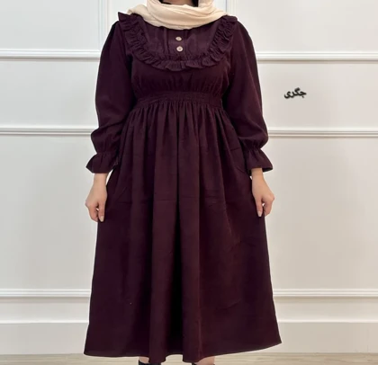 پیراهن زنانه نازلی┃حسام استایل