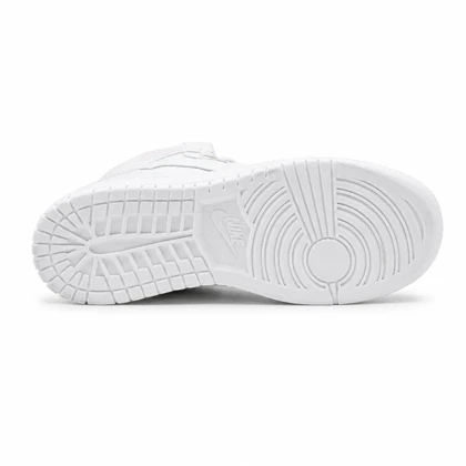 کفش و کتانی مردانه ساق‌دار مدل NIKE JORDAN 1 رنگ سفید کد 2137