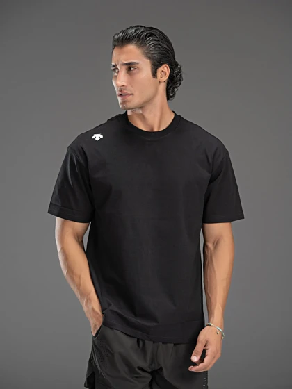 تیشرت ورزشی مردانه Descente نخی اعلا کد 4224