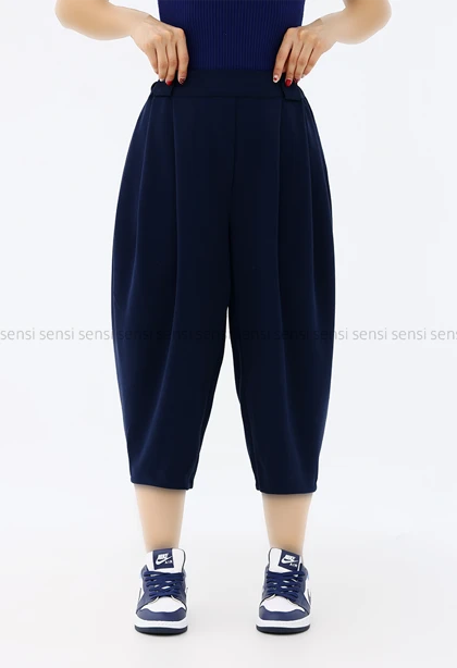 شلوار سندبادی زنانه جلو پیله کد1006681