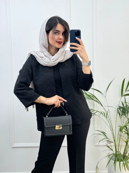 کت مزونی سنگدوزی