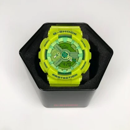 G-Shock Analog-Digital Green Dial Men's Watch - GA-110B-3DR (G280)