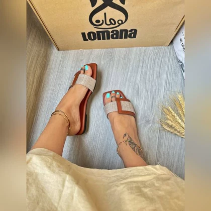 اسلیپر تک بند کتان _ 1449