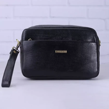 شوز بگ چرم چرمسال طرح پوست مار 921B