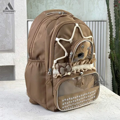 کوله پشتی دخترانه عروسکی Backpack A25