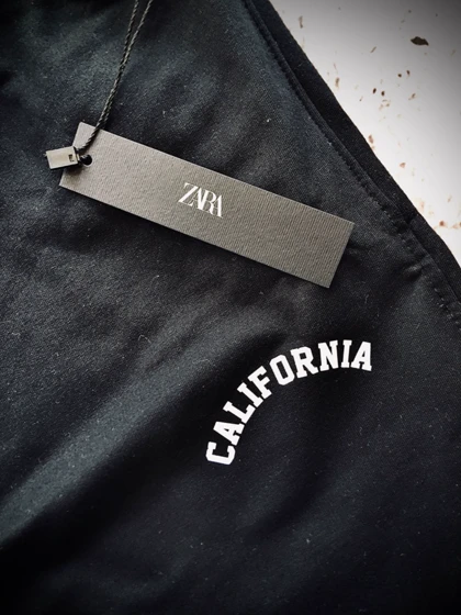 شلوار بگ پارچه دورس دونخ مدل CALIFORNIA _ مشکی